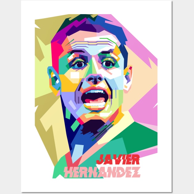 Javier Hernandez Wall Art by erikhermawann22